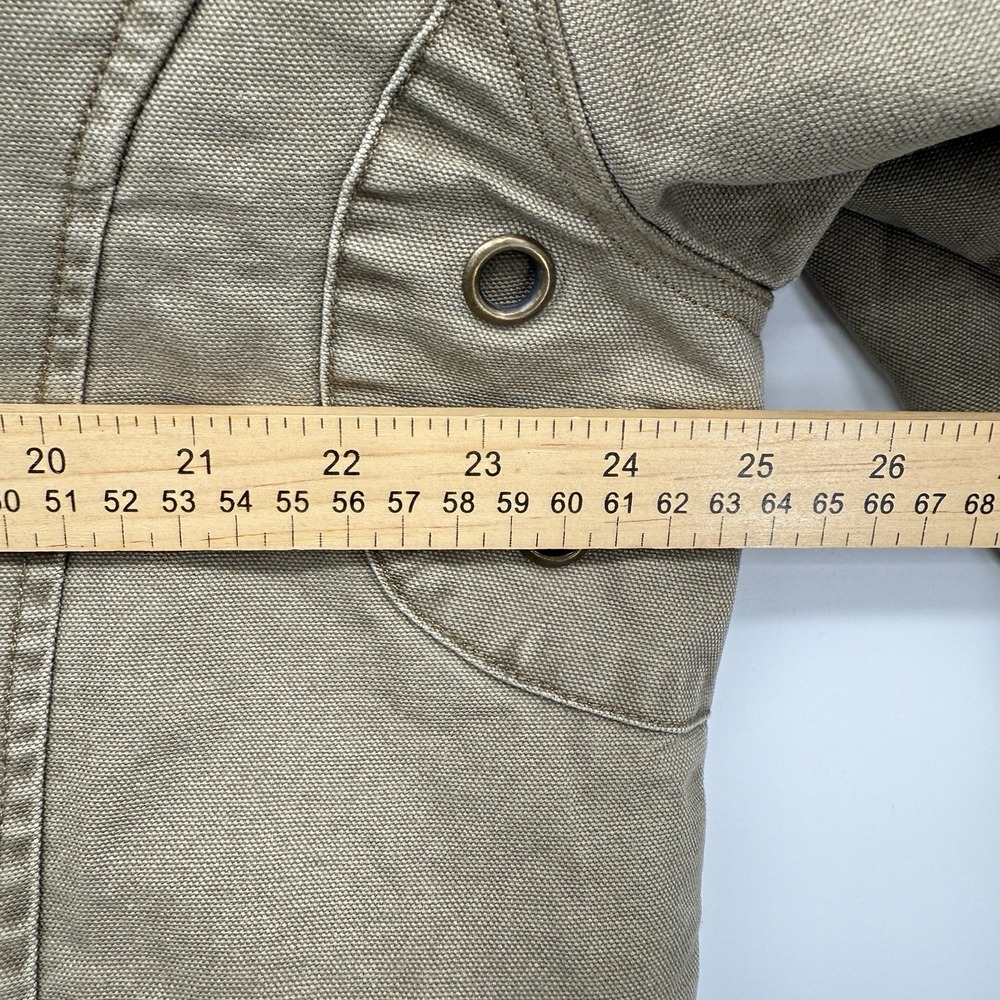 Hunt Bum Men's LT Tall Field Jacket Canvas Quilted Hunting Coat Removable Collar - Picture 12 of 15
